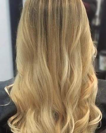 Client hair by the Locks & Lashes team